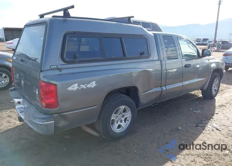 2005 Dodge Dakota Slt из США, поврежденный, VIN 1D7HW42N55S183379